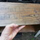 Former Nestlé advertising wooden box