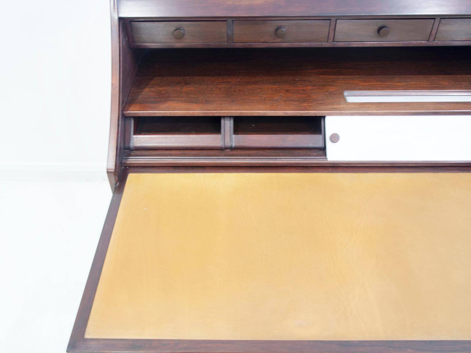 Gianfranco Frattini for Bernini wooden secretary desk