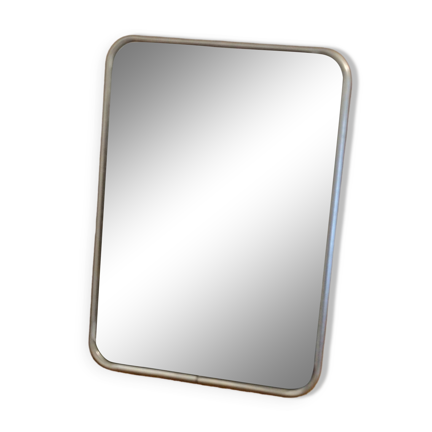 Vintage barber mirror to stand or hang