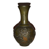 Old Chinese vase bronze and copper