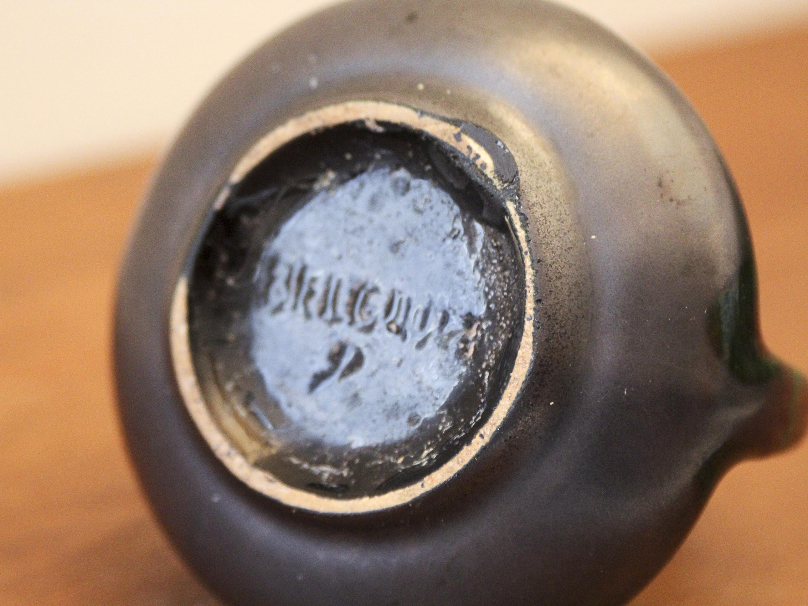 Art Deco vase from the Faiencerie de Thulin Belgium
