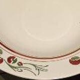 6 small Villeroy & Boch art-deco plates