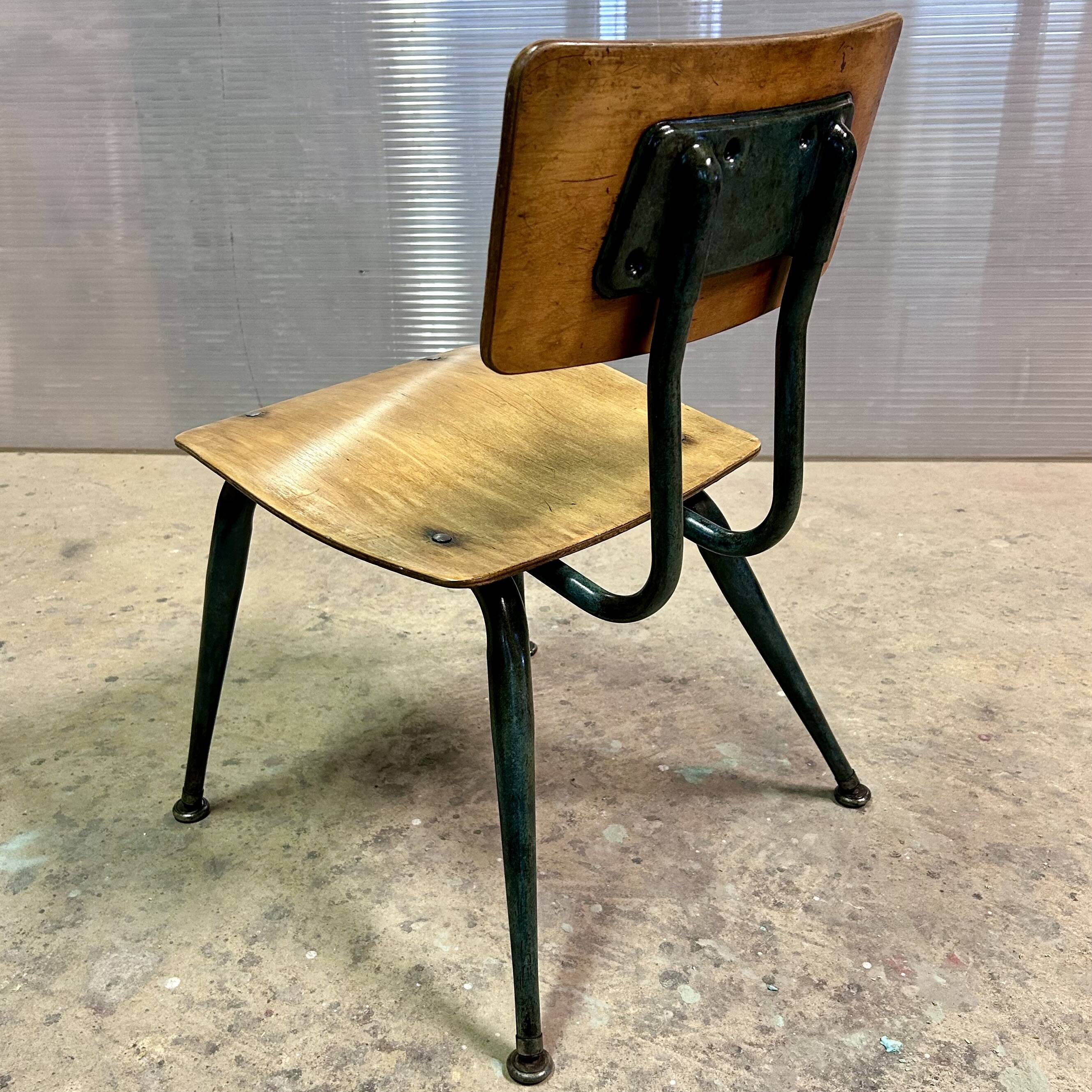 Vintage American school chair from the 60s