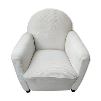 Fabric club armchair