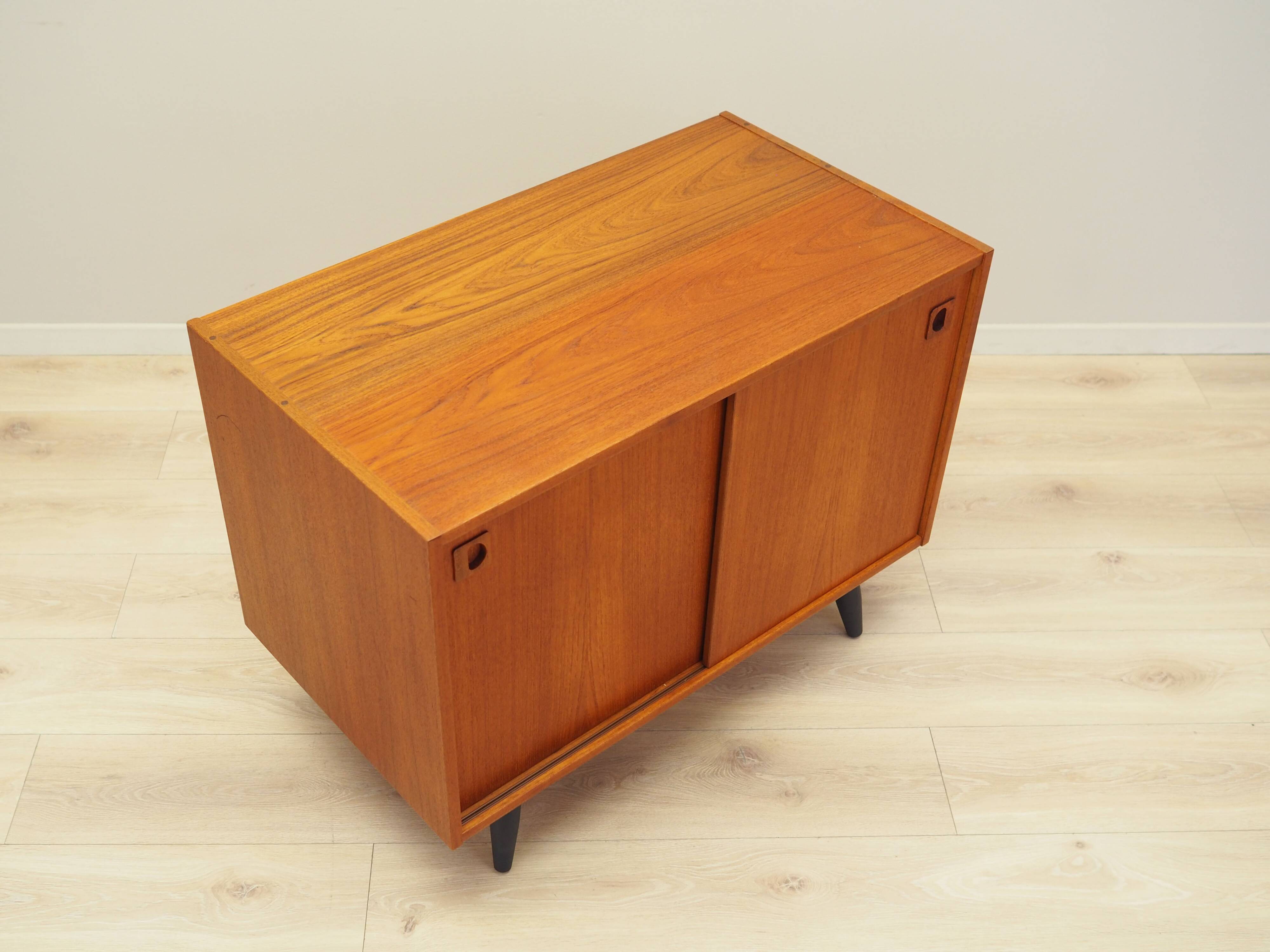 Teak cabinet, Danish design, 1970s, production: Denmark