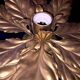 Mid century Florentine gold-plated ceiling light by Hans Kögl, 1960s