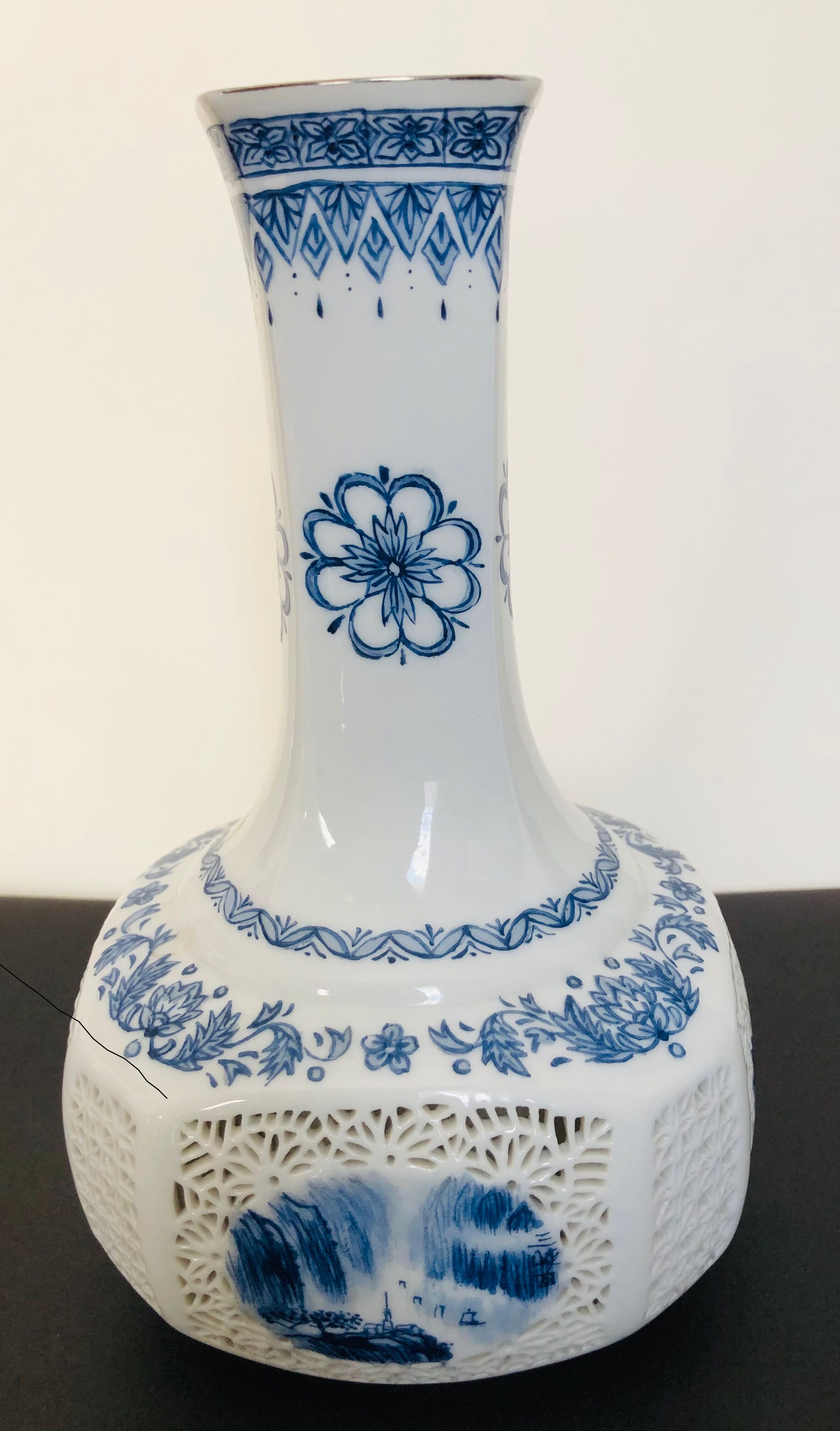 China open porcelain vase