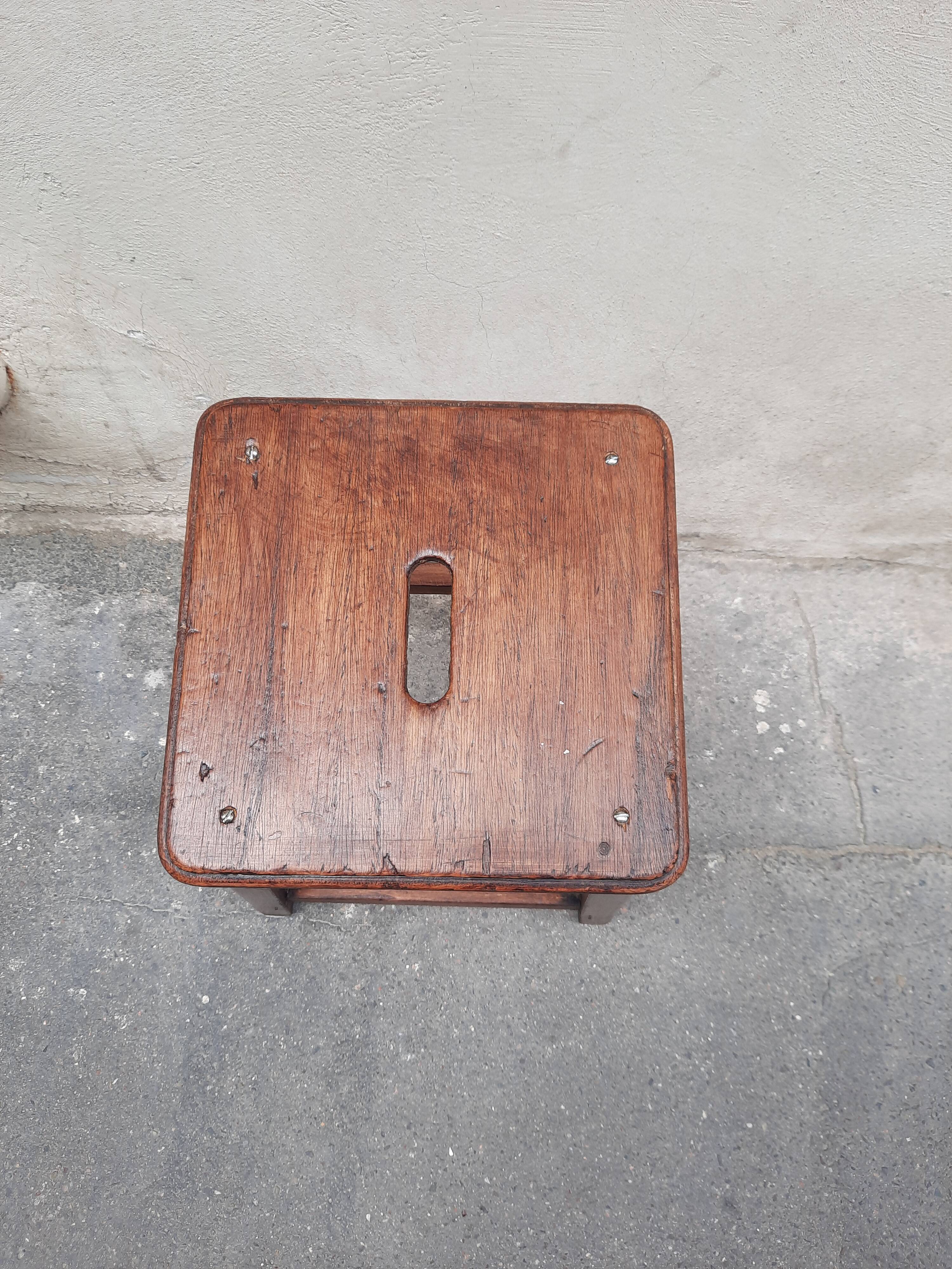 Old workshop stool