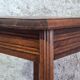 Victorian English two-tier stand in solid wood.