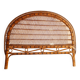 Vintage rattan headboard