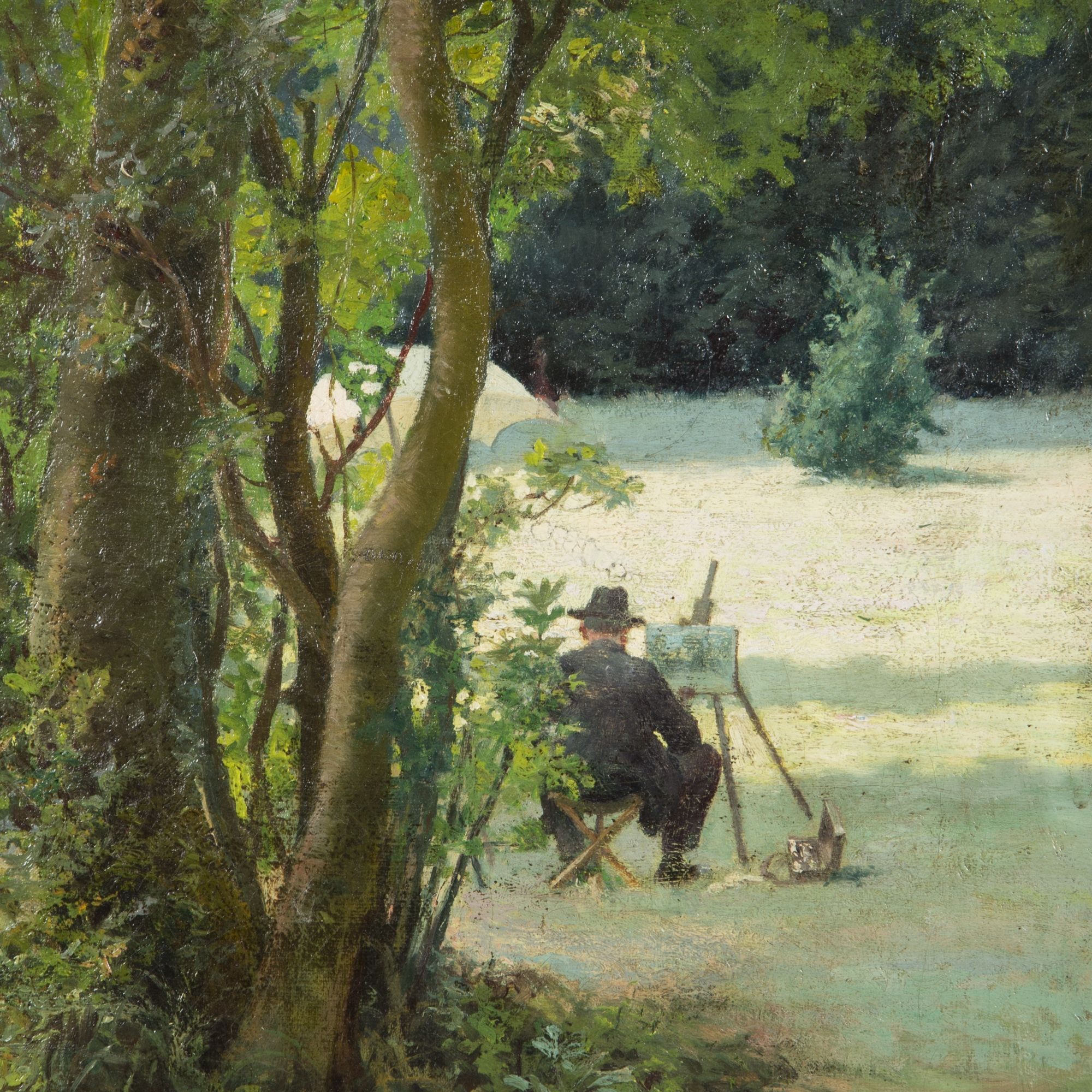 Painter folding stool, booster seat