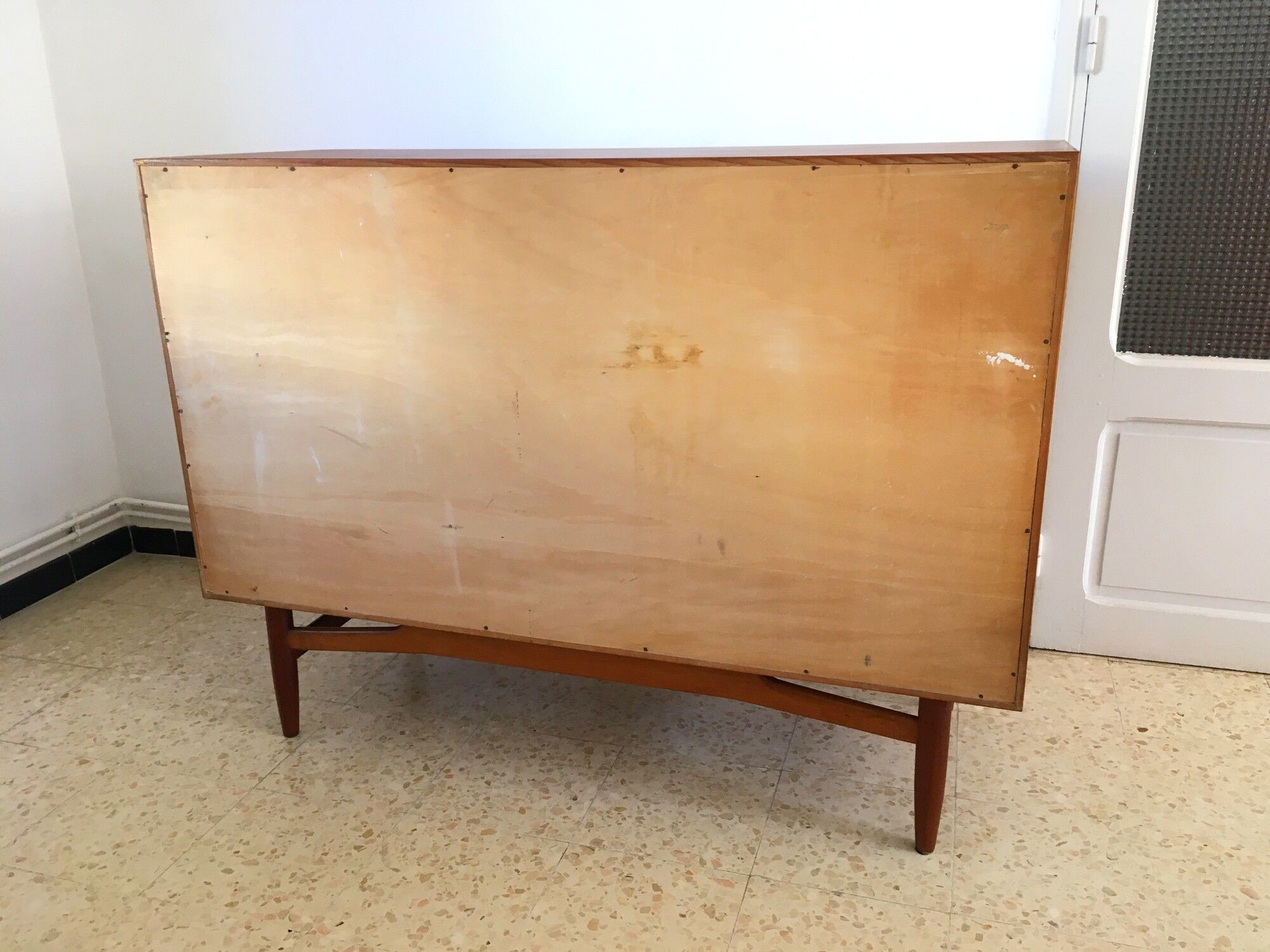 Vintage Scandinavian teak row 1960