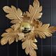 Applique feuilles 2 corolles