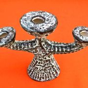1960s Pair of Ceramic Candlesticks