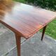 Rosewood table 60s with extensions of LB manufacturer