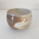 Signed handcrafted stoneware bowl – 70s wasi-sabi style