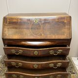 18th Century Marquetry Sloping Desk