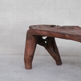 Unusual Solid Wooden Primitive Desk Table