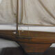 Pool sailboat, model of old boat