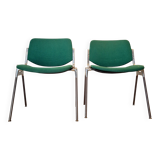 2 chairs by Giancarlo Piretti for Castelli, 1970