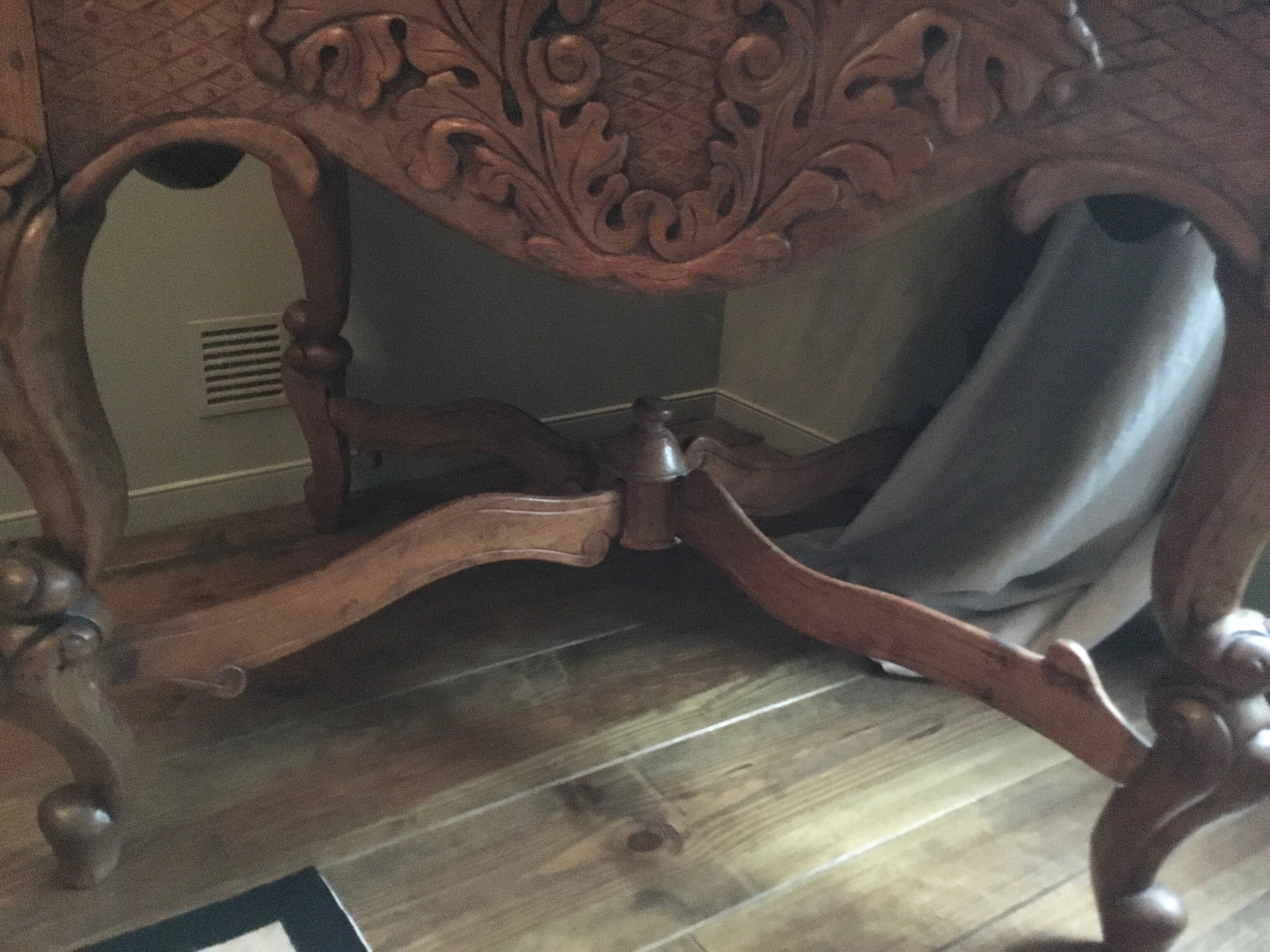 Beautiful sculpted table