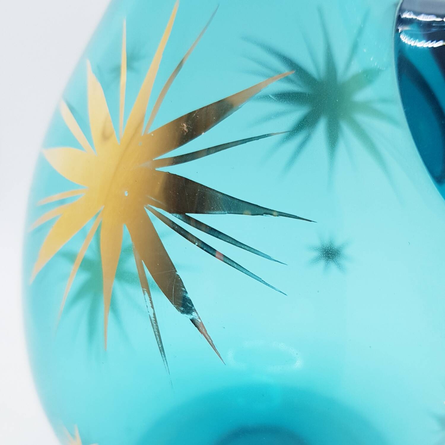 Grande carafe étoilée du milieu du siècle