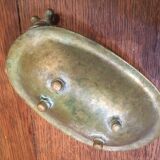 Brass soap holder