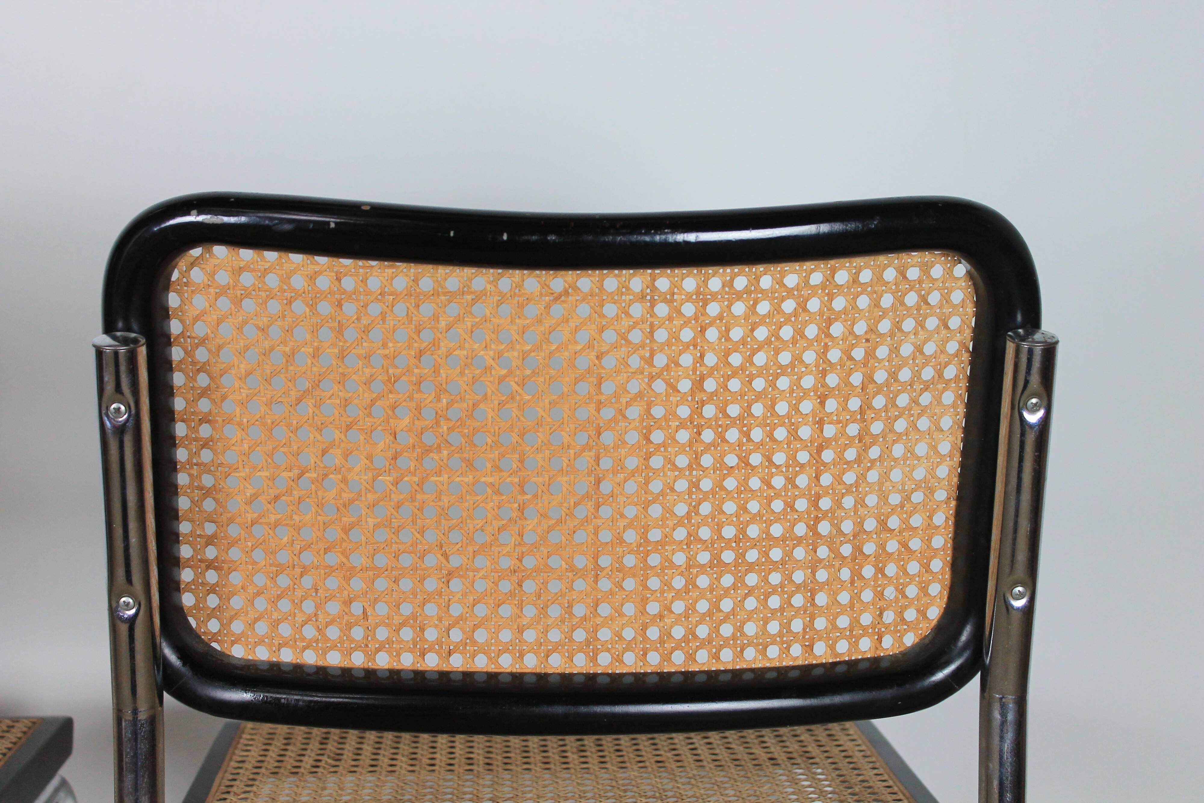 Pair of Marcel Breuer B32 chairs