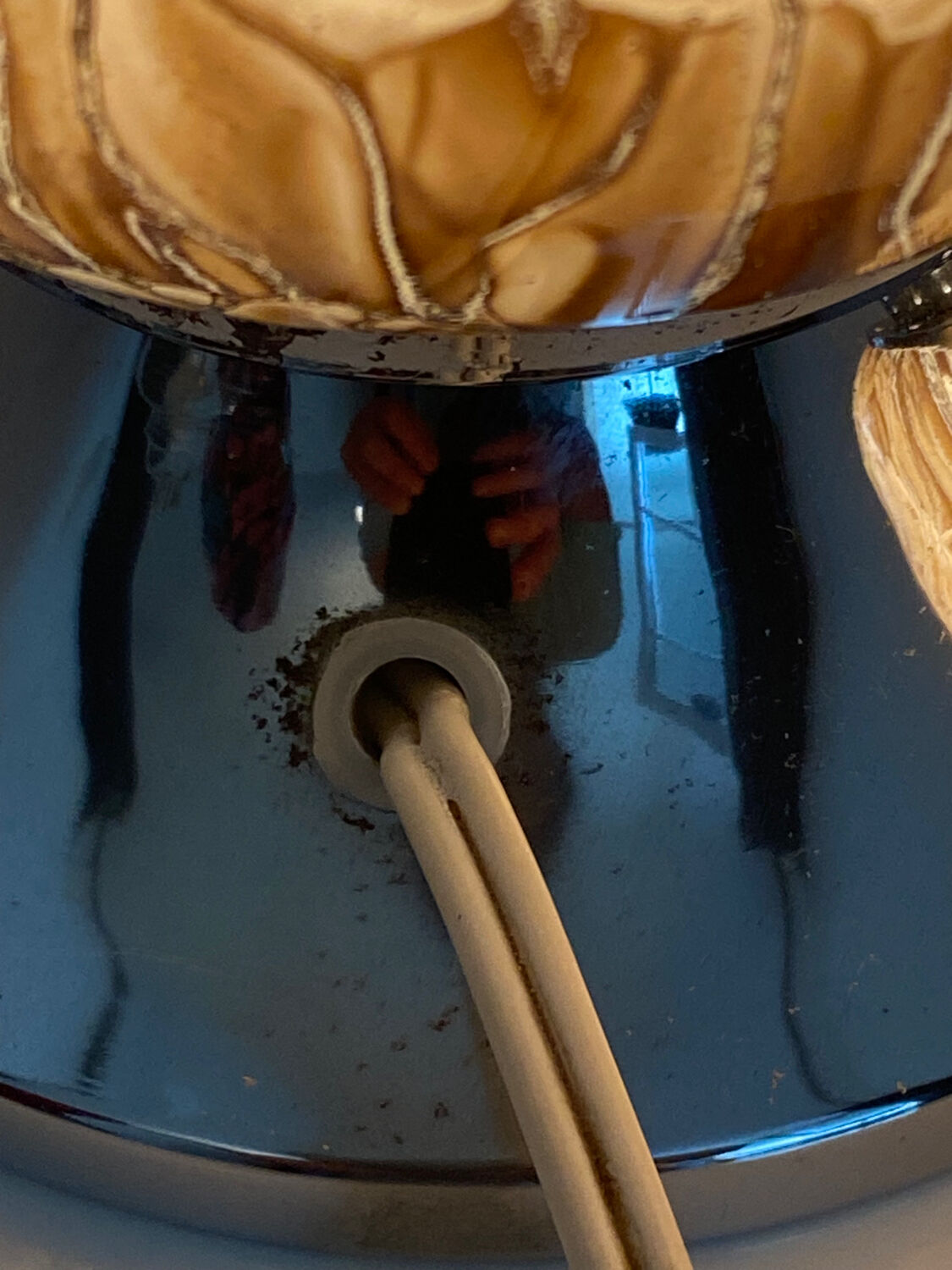 Vintage bedside lamps