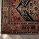 Vintage Hand-Woven Middle Eastern Oriental Hamadan Kamse Rug, 1960s