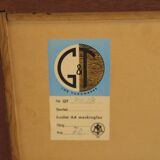 Miroir scandinave en teck "GT 7037", Glas & Trä, Suède, 1950, 100x42cm