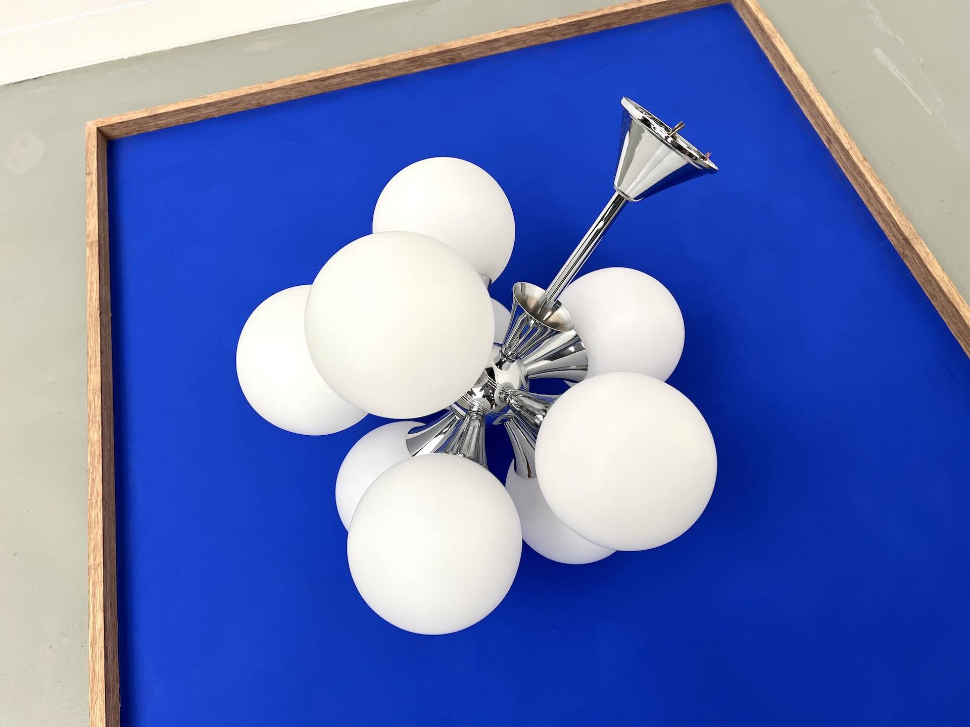 Space Age "Sputnik" ceiling light, 1960s
