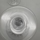 10 crystal champagne glasses, Bacarat, Picadilly model, France