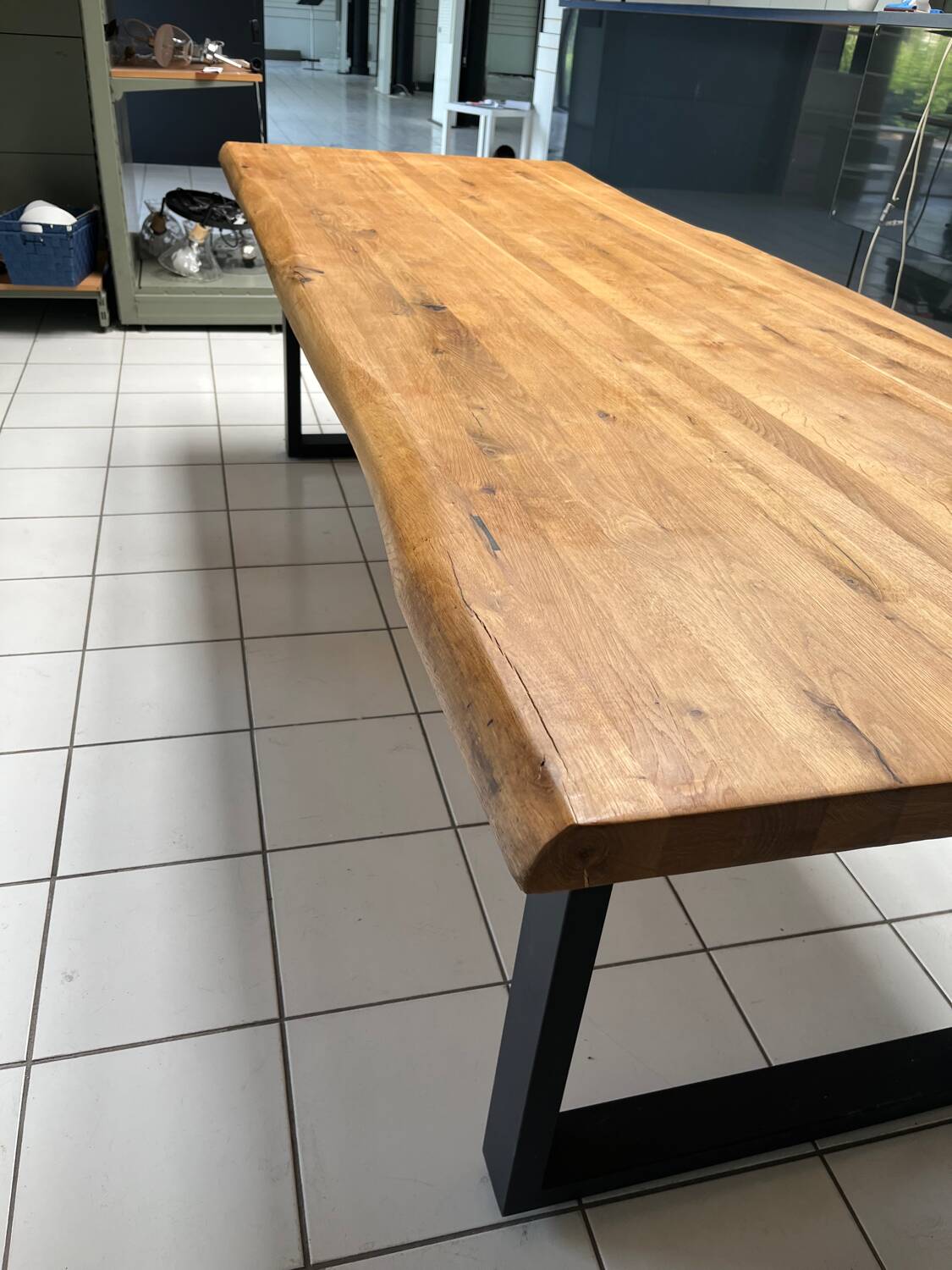 Solid oak table