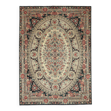 Turkish Handknotted Wool Oushak Rug 272 cm x 378 cm