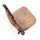 Set of 2 Oak Wood Victorian Child Stick Back Chairs / 1960s