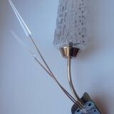 Vintage brass wall light