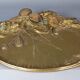 A. Marionnet Art Nouveau centerpiece gilt bronze, signed 41x30 cm C