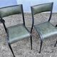 Série de 6 chaises’s d’école industrielle empilable