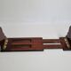 Solid wood zippered bookend, folding, 1900