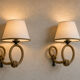 Paire d'appliques en corde d'Audoux Minet