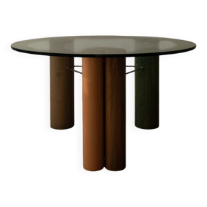 Table à manger vintage - colonne