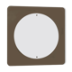 Mid-Century Modern Italian Smoked Bronze Large Mirror, 1970s