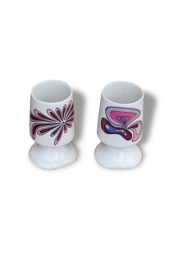 Pair of Cup limoge vintage