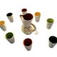 Ensemble Orangade | André Baud | Signé | Vallauris, France | c. 1950s