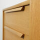 Chest of drawers in light oak by WK Möbel, 1970s