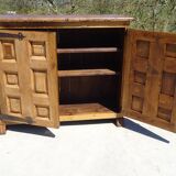 Shallow old Tuscan buffet