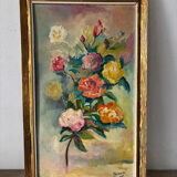 Bouquet of flowers signed from 1965