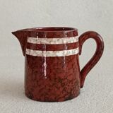 Set of 5 cups and 1 milk jug Mary Sarreguemines