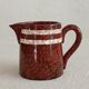 Set of 5 cups and 1 milk jug Mary Sarreguemines